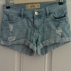 Hollister women's jean shorts